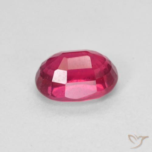 9,17 ctw natürlicher Medium Dark-Red Rubin, Oval, VS