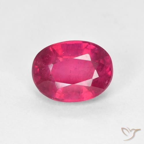 1.88ct Natürlicher Marmelade Rot Rubin, Oval, VS