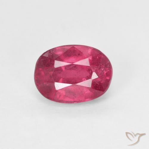 1.21ct Natürlicher Marmelade Rot Rubin, Oval, VS