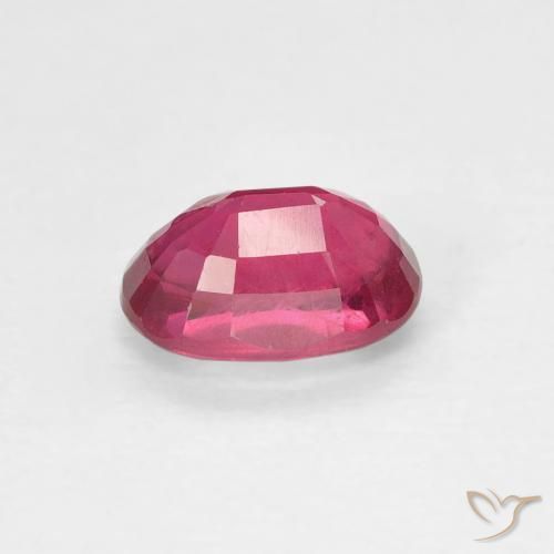 9,17 ctw natürlicher Tiefes rötliches Rosa Rubin, Oval, VS