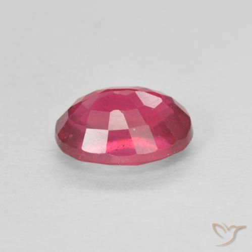 9,17 ctw natürlicher rötlich-rosa Rubin, Oval, VS