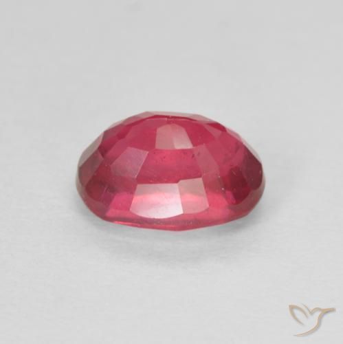 9,17 ctw natürlicher Rosaig-rot Rubin, Oval, VS