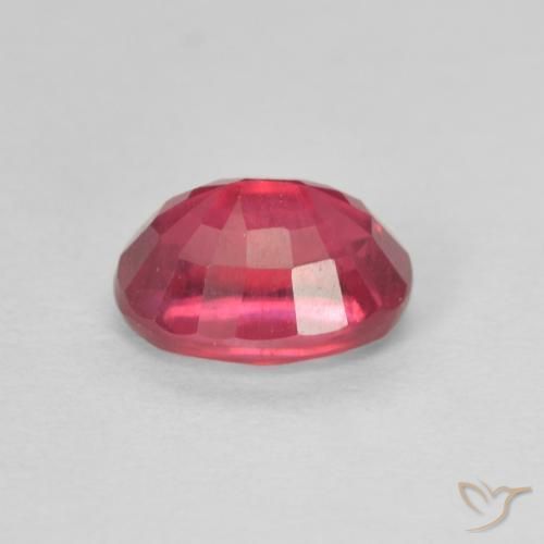 9,17 ctw natürlicher rötlich-rosa Rubin, Oval, VS