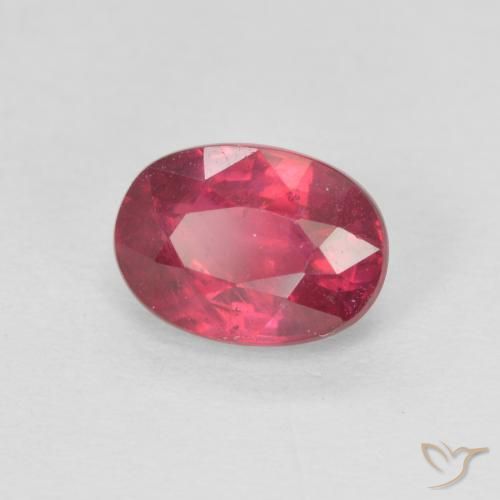 9,17 ctw natürlicher Rosaig-rot Rubin, Oval, VS