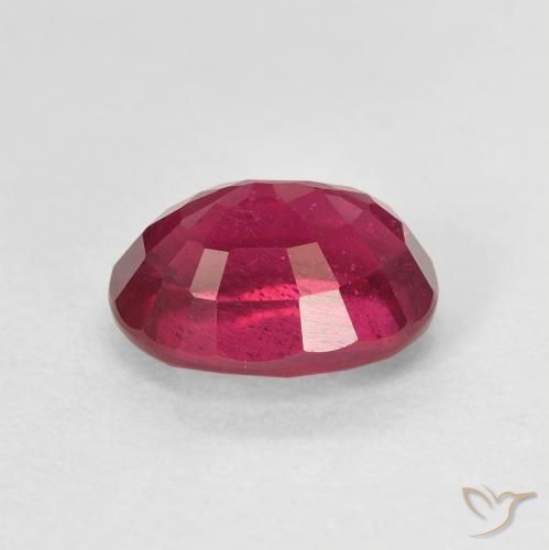 9,17 ctw natürlicher Medium Dark-Red Rubin, Oval, VS