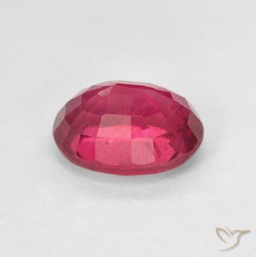 9,17 ctw natürlicher Rosaig-rot Rubin, Oval, VS
