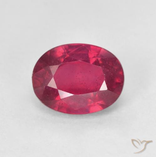 2.05ct Natürlicher Tiefrot Rubin, Oval, VS