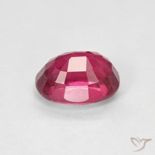 9,17 ctw natürlicher Medium Dark-Red Rubin, Oval, VS