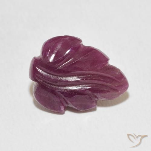 3.28ct Natürlicher Medium Dark-Purple Rubin, Fantasie, Lichtundurchlässig