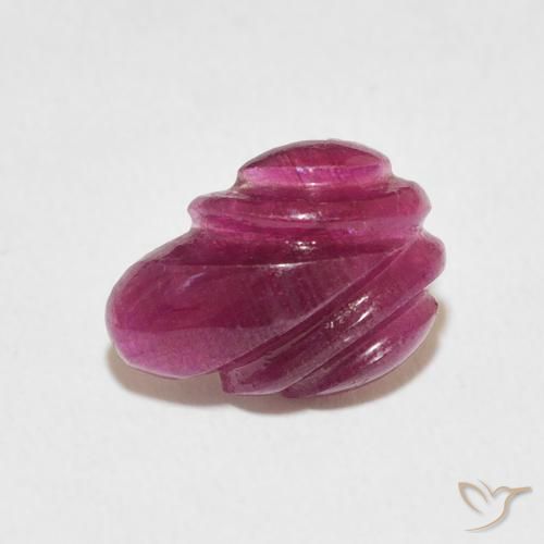 2.88ct Natürlicher Mittelviolett Rubin, Fantasie, Lichtundurchlässig