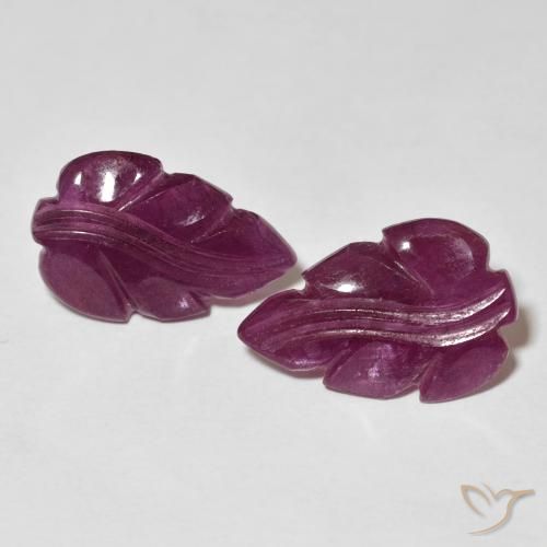 6.13ctw Natürlicher Medium Dark-Purple Rubin, Fantasie, Lichtundurchlässig