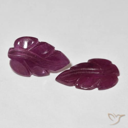 6.13 ct natürliche Medium Dark-Purple Rubin-Edelsteine, Fantasie, Lichtundurchlässig