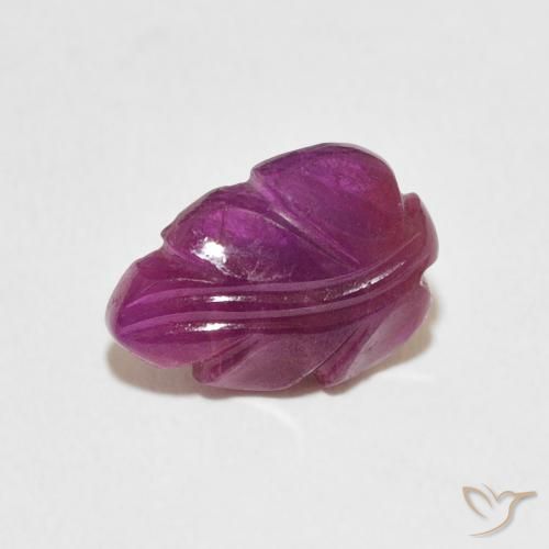 2.77ct Natürlicher Medium Dark-Purple Rubin, Fantasie, Lichtundurchlässig