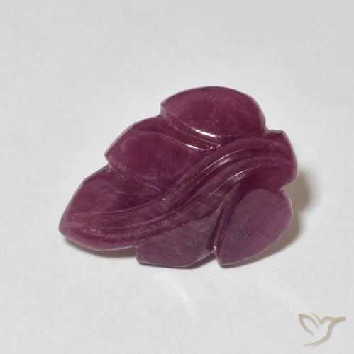 4.64ct Natürlicher Medium Dark-Purple Rubin, Fantasie, Lichtundurchlässig