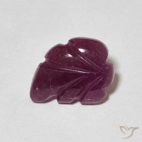 1.47ct Natürlicher Himbeerrot Rubin, Fantasie, Lichtundurchlässig