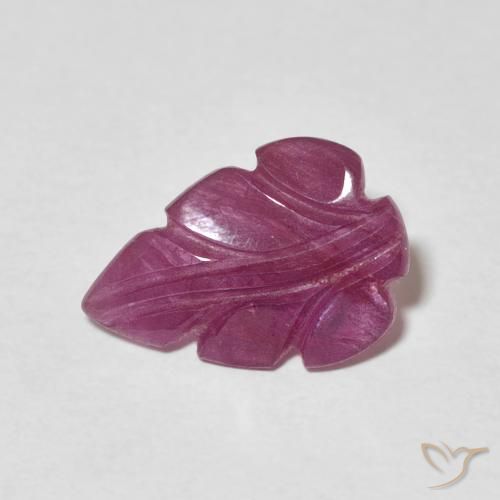 1.66ct Natürlicher rötlich-lila Rubin, Fantasie, Lichtundurchlässig