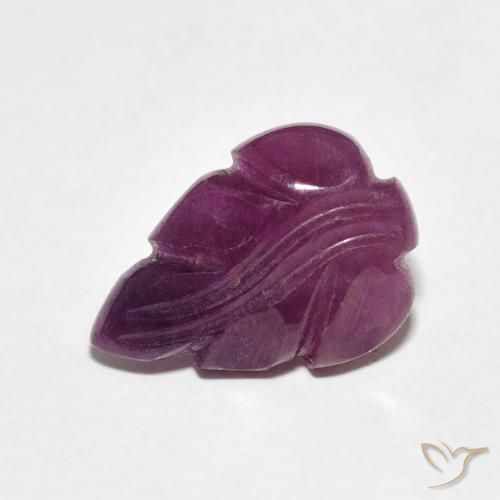 2.77ct Natürlicher rötlich-lila Rubin, Fantasie, Lichtundurchlässig