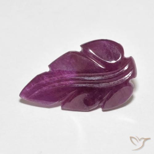 3.49ct Natürlicher Sangria Lila Rubin, Fantasie, Lichtundurchlässig