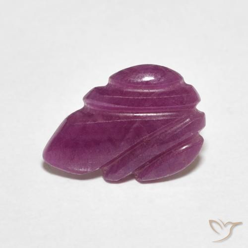 1.66ct Natürlicher Sangria Lila Rubin, Fantasie, Lichtundurchlässig