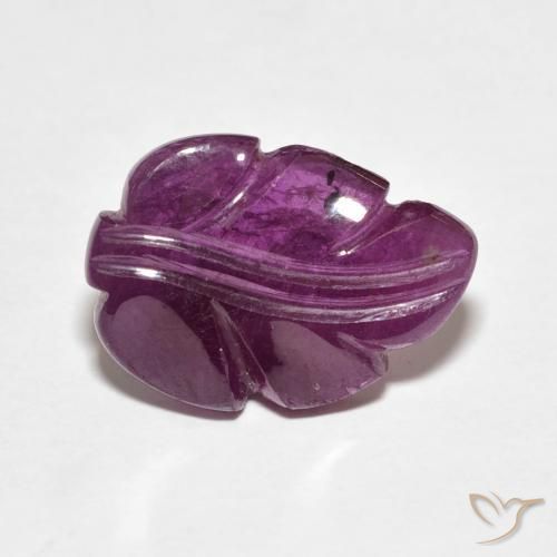 4.70ct Natürlicher Medium Dark-Purple Rubin, Fantasie, Lichtundurchlässig