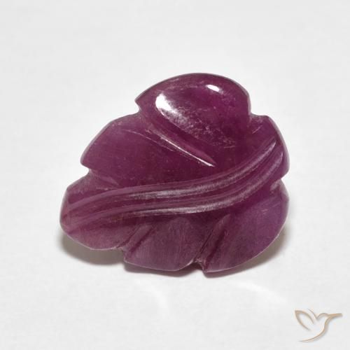 3.57ct Natürlicher Medium Dark-Purple Rubin, Fantasie, Lichtundurchlässig
