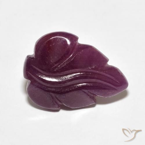4.42ct Natürlicher Medium Dark-Purple Rubin, Fantasie, Lichtundurchlässig