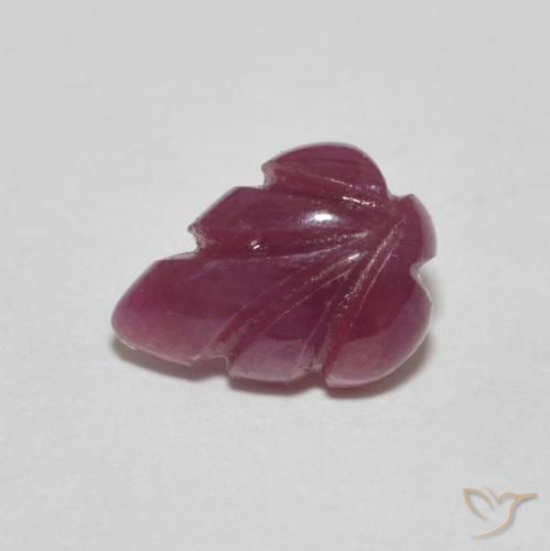 1.67ct Natürlicher Tiefrot Rubin, Fantasie, Lichtundurchlässig