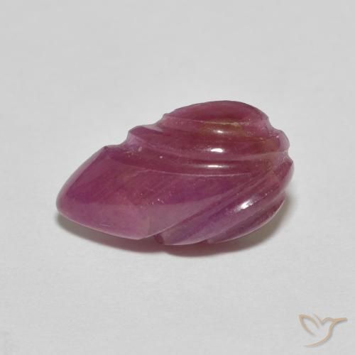 3.48ct Natürlicher Medium Dark-Purple Rubin, Fantasie, Lichtundurchlässig