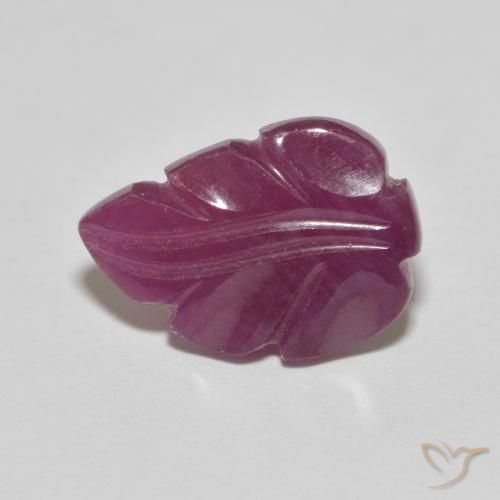4.95ct Natürlicher rötlich-lila Rubin, Fantasie, Lichtundurchlässig