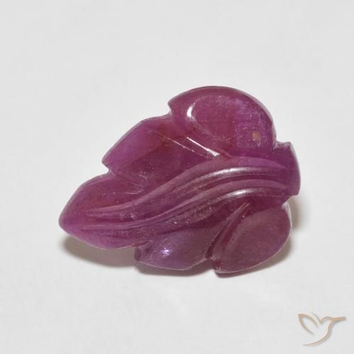 3.75ct Natürlicher dunkelrot Rubin, Fantasie, Lichtundurchlässig