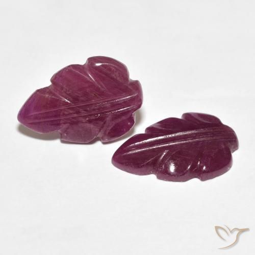 5.53 ct natürliche tiefrot Rubin-Edelsteine, Fantasie, Lichtundurchlässig