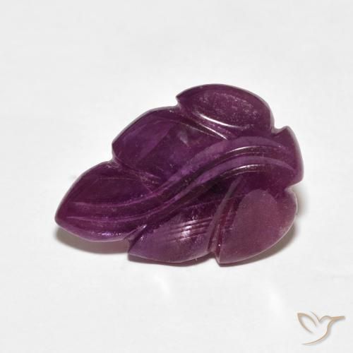 6.46ct Natürlicher rötlich-lila Rubin, Fantasie, Lichtundurchlässig