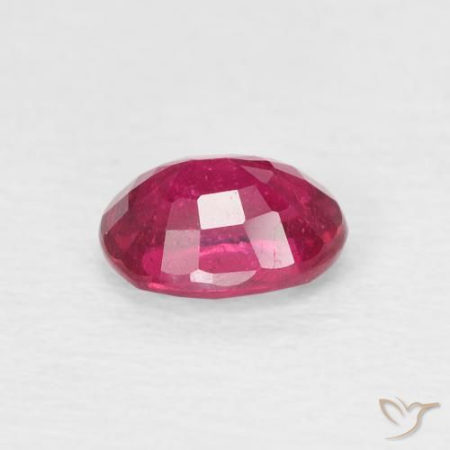 9,17 ctw natürlicher Lila Rot Rubin, Oval, VS