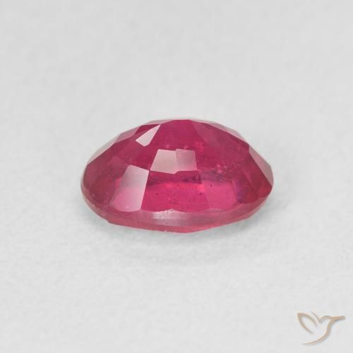 9,17 ctw natürlicher Rosaig-rot Rubin, Oval, VS