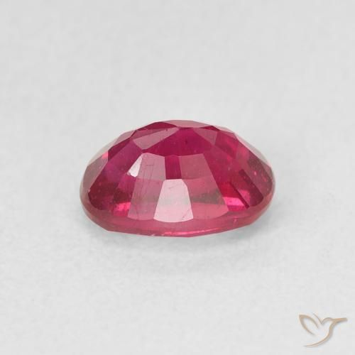 9,17 ctw natürlicher Rosaig-rot Rubin, Oval, VS