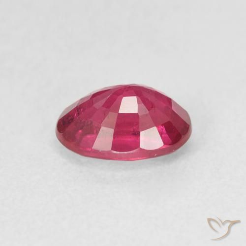 9,17 ctw natürlicher Rosaig-rot Rubin, Oval, VS