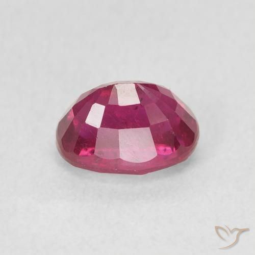 9,17 ctw natürlicher rötlich-rosa Rubin, Oval, VS