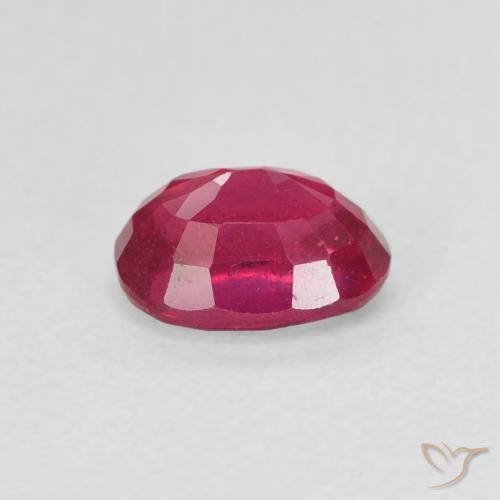 9,17 ctw natürlicher rötlich-rosa Rubin, Oval, VS