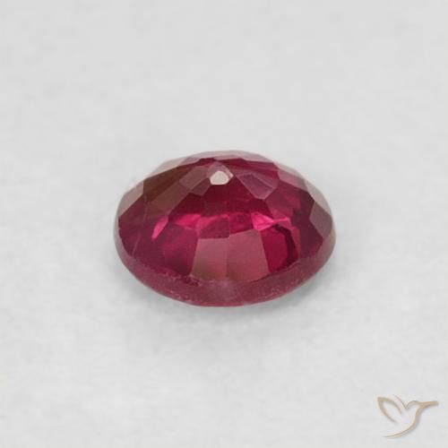 9,17 ctw natürlicher Medium Dark-Red Rubin, Runden, VS