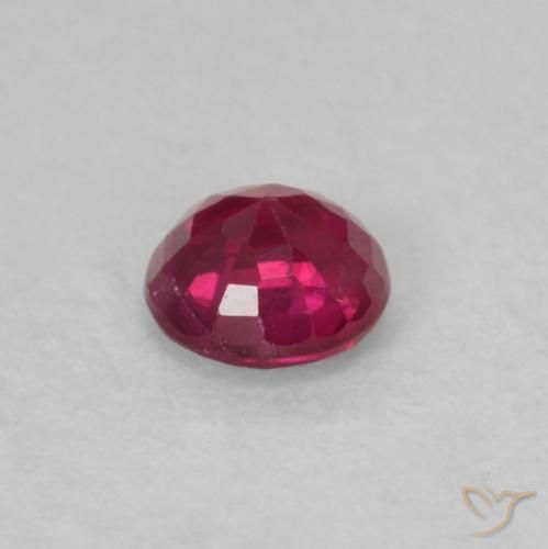 9,17 ctw natürlicher Medium Dark-Red Rubin, Runden, VS