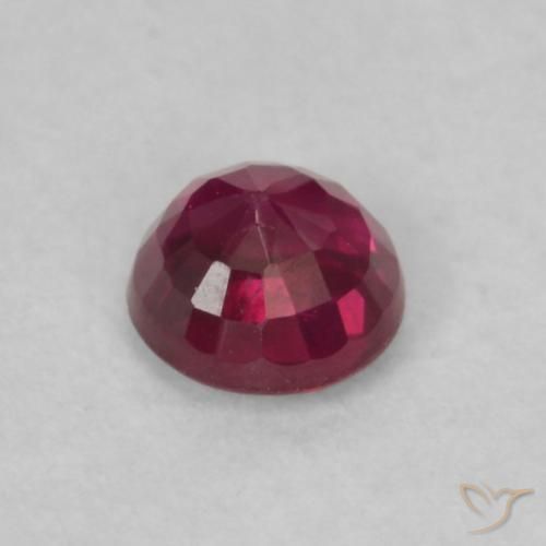 9,17 ctw natürlicher Tiefes rötliches Rosa Rubin, Runden, VS