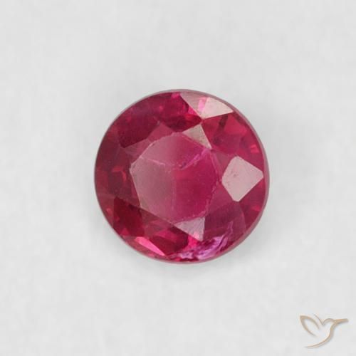 9,17 ctw natürlicher Medium Dark-Red Rubin, Runden, SI