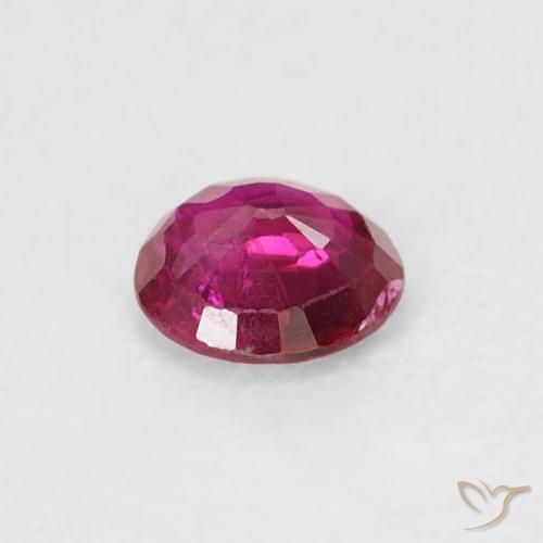 9,17 ctw natürlicher Medium Dark-Red Rubin, Runden, SI-I1