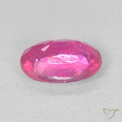 9,17 ctw natürlicher pink Rubin, Oval, VS
