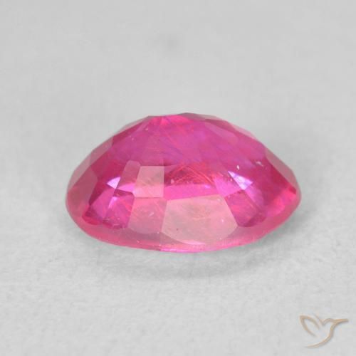 9,17 ctw natürlicher Tiefes Magenta Rubin, Oval, VS