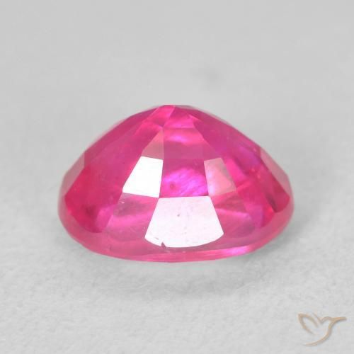9,17 ctw natürlicher Tiefes Magenta Rubin, Oval, VS