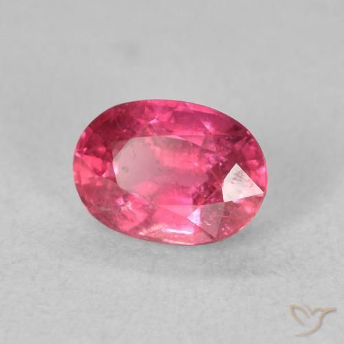 9,17 ctw natürlicher Intensives Rosa Rubin, Oval, VS