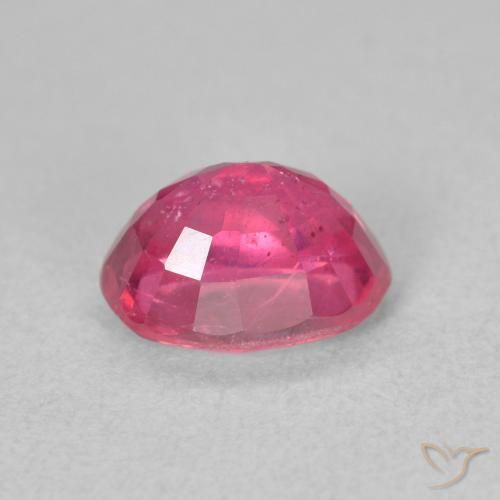9,17 ctw natürlicher Mittelrosa Rubin, Oval, VS