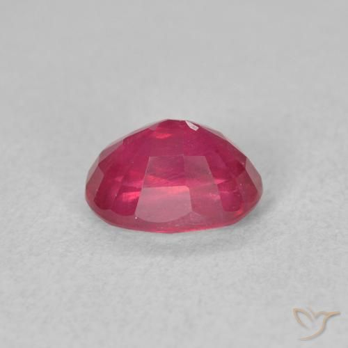 9,17 ctw natürlicher Rosaig-rot Rubin, Oval, VS