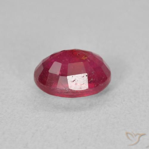 9,17 ctw natürlicher Medium Dark-Red Rubin, Oval, VS
